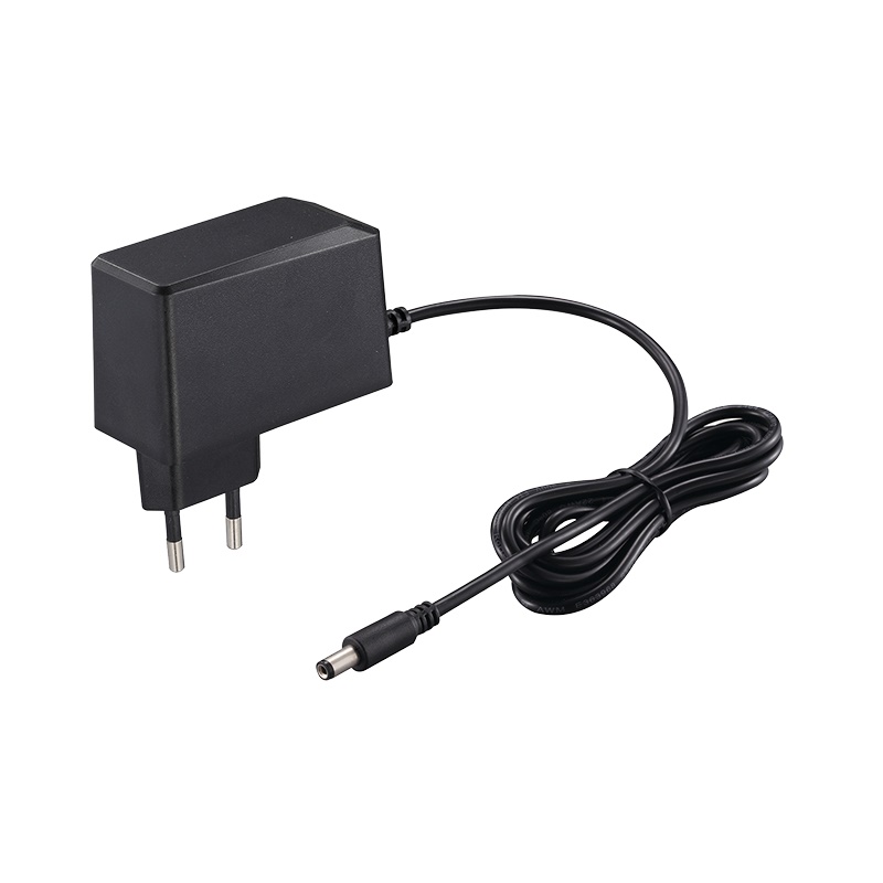 Alimentatore compatto 230V AC ingresso 12V uscita connettore jack per applicazioni elettriche