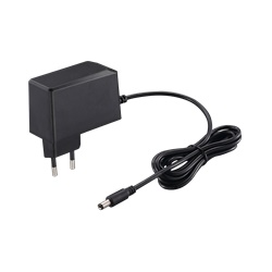 Alimentatore compatto 230V AC ingresso 12V uscita connettore jack per applicazioni elettriche