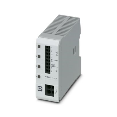 Interruttore protezione elettronico 4 canali 24V DC guida DIN