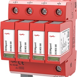 SPD T2 1P+N A CARTUCCE CON AUX PUSH