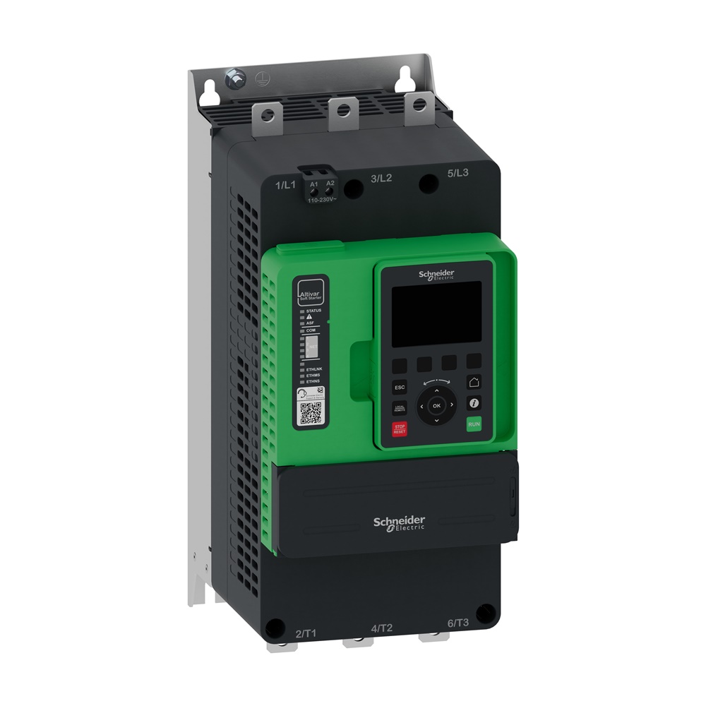 Avviatore statico Altivar ATS490 140A 208-690V controllo motori industriali efficiente