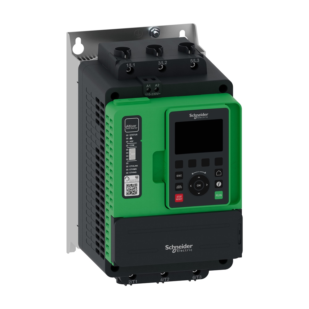 Avviatore statico Altivar ATS490 88A 208-690V controllo motori industriali e civili
