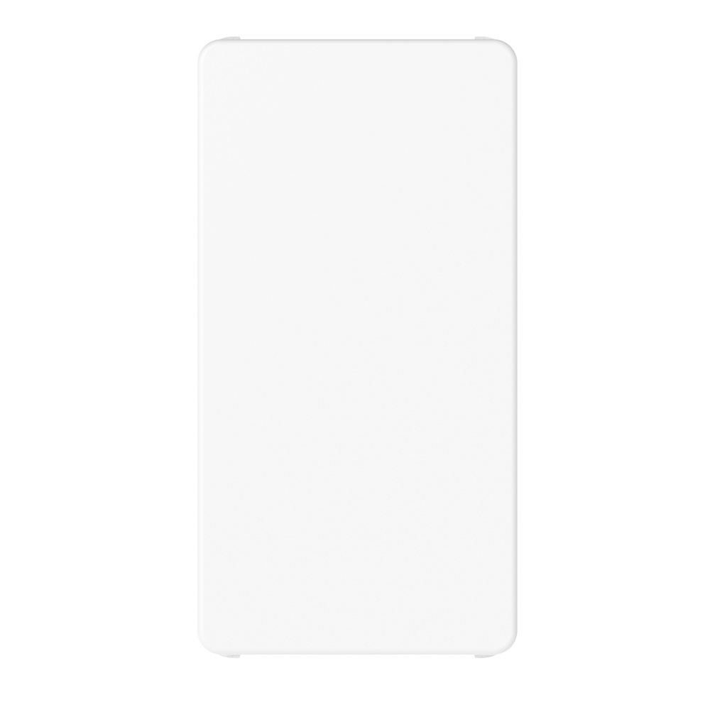 Copriforo bianco resistente per impianti elettrici, protezione polvere e sporco, uso abitazioni e uffici