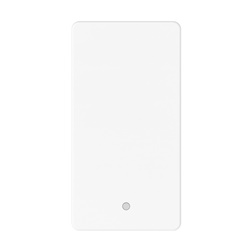 Interruttore unipolare 16A 16AX bianco con LED integrato per impianti civili