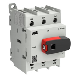 Switch disconnettore OT80G2-3BS 3 poli montaggio su guida DIN per protezione impianti elettrici