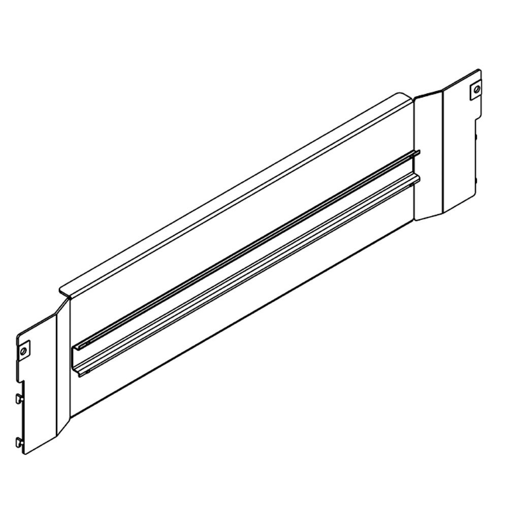 Telaio guida DIN interblocco per interruttori M1 160 M2 250 installazioni elettriche