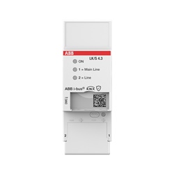 Line Coupler LK/S 4.3 modulare KNX Data Secure per impianti elettrici residenziali e industriali