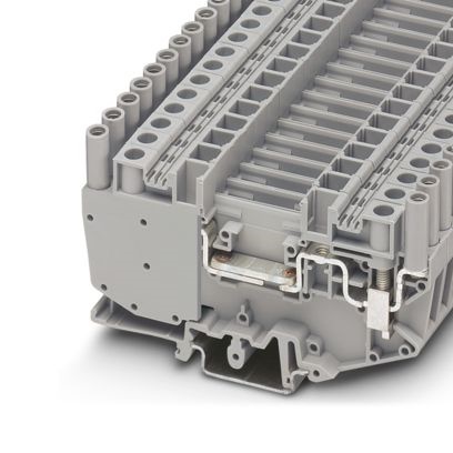 Morsetto sezionabile 41A 500V connessione vite per impianti elettrici professionali