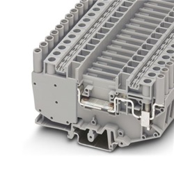 Morsetto sezionabile 41A 500V connessione vite per impianti elettrici professionali