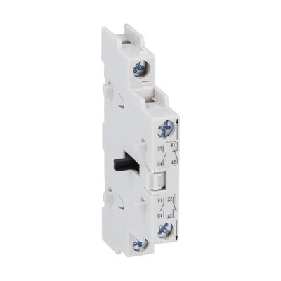 Contatti ausiliari 2NO affidabili per sistemi controllo automazione impianti elettrici