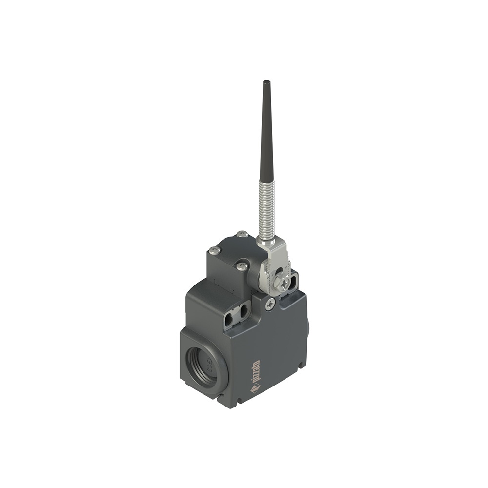 Interruttore posizione leva girevole asta flessibile IP67 IP69K per impianti industriali automazione