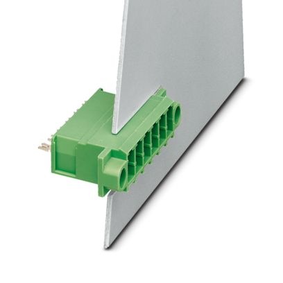 Custodia passaparete 3 poli 15A 400V verde per impianti elettrici