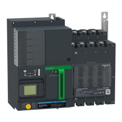 Interruttore trasferimento automatico Transferpact Active 250A 230V 4 poli LCD per impianti industriali e commerciali