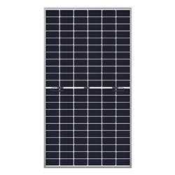 Modulo fotovoltaico bifacciale 735W 23,7% efficienza celle monocristalline doppio vetro per impianti solari ad alta efficienza
