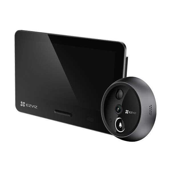 Spioncino smart 4K colore Silver per sicurezza abitazioni controllo accessi digitale