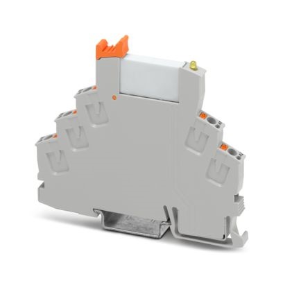Modulo portarelè con connessione push-in, 1 contatto scambio, 24V DC per automazione industriale