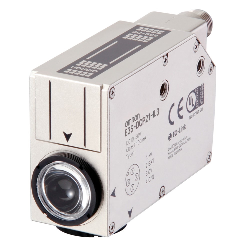 Sensore lettore di tacca RGB HDR distanza 7-13mm connettore M12 IOLink COM3