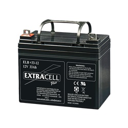 Batteria al piombo 12 V DC 33 Ah alta durata per applicazioni elettriche