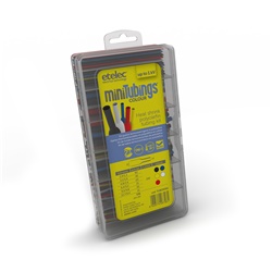 Guaine termorestringenti colorate kit spezzoni assortiti poliolefina isolamento elettrico bassa tensione