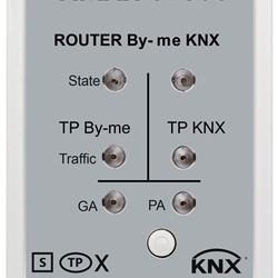 Router BY-ME Plus KNX Secure TP comunicazione sicura impianti domotici residenziali e commerciali