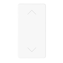 Pulsante unipolare 1P NA+NA 10A bianco per controllo circuiti elettrici