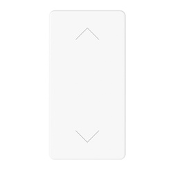 Pulsante unipolare 1P NA+NA 10A bianco per controllo circuiti elettrici
