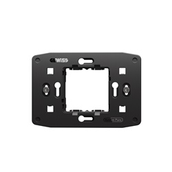 Supporto elettrico 2 moduli materiali resistenti installazione impianti elettrici