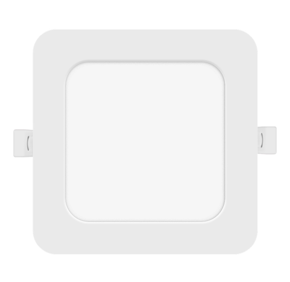 Downlight LED quadrato 12W CCT Switch 3000-6000K per montaggio incasso