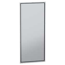 Pannello posteriore acciaio 1800x800 mm per armadio elettrico modulare PanelSeT SFN grigio RAL 7035