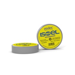 Nastro adesivo isolante PVC 19mmx25mx0,15mm certificato IMQ per impianti elettrici