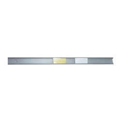 Binario adesivo PVC 500x9 mm colore grigio per fissaggi e supporti leggeri