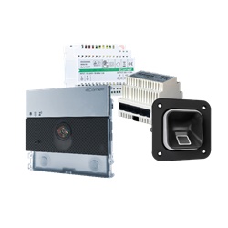 Kit ultra controllo accessi con lettore impronte digitali integrato per sicurezza residenziale e aziendale