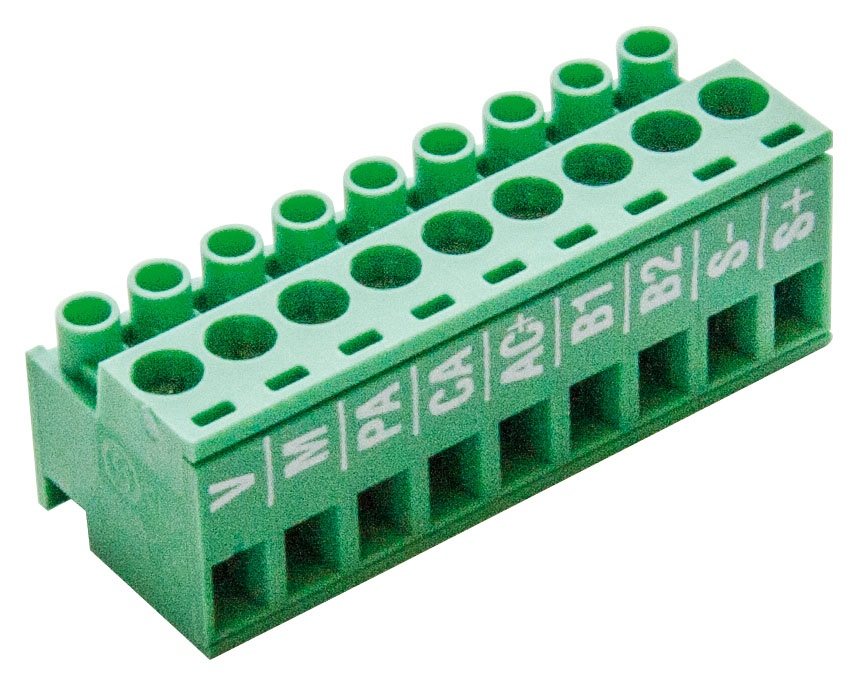 Morsettiera targa 2 fili modelli 13F1 13F2 13F2.1 per collegamenti elettrici