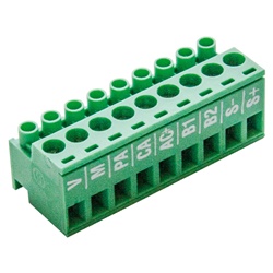 Morsettiera targa 2 fili modelli 13F1 13F2 13F2.1 per collegamenti elettrici