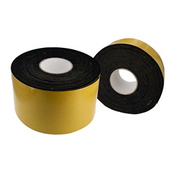 Guarnizione espansa antifiamma neoprene autoestinguente 80x3 per lamiera grecata aggraffata cupolini