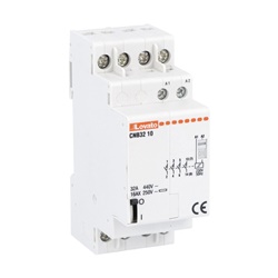 Rele passo-passo 2 moduli 32A 4 poli 230V per impianti elettrici