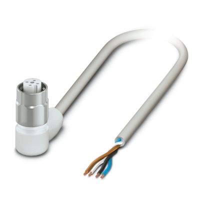 Cavo sensore attuatore 4 poli PP-EPDM grigio 10 m connettore M12 angolato Hygienic Design