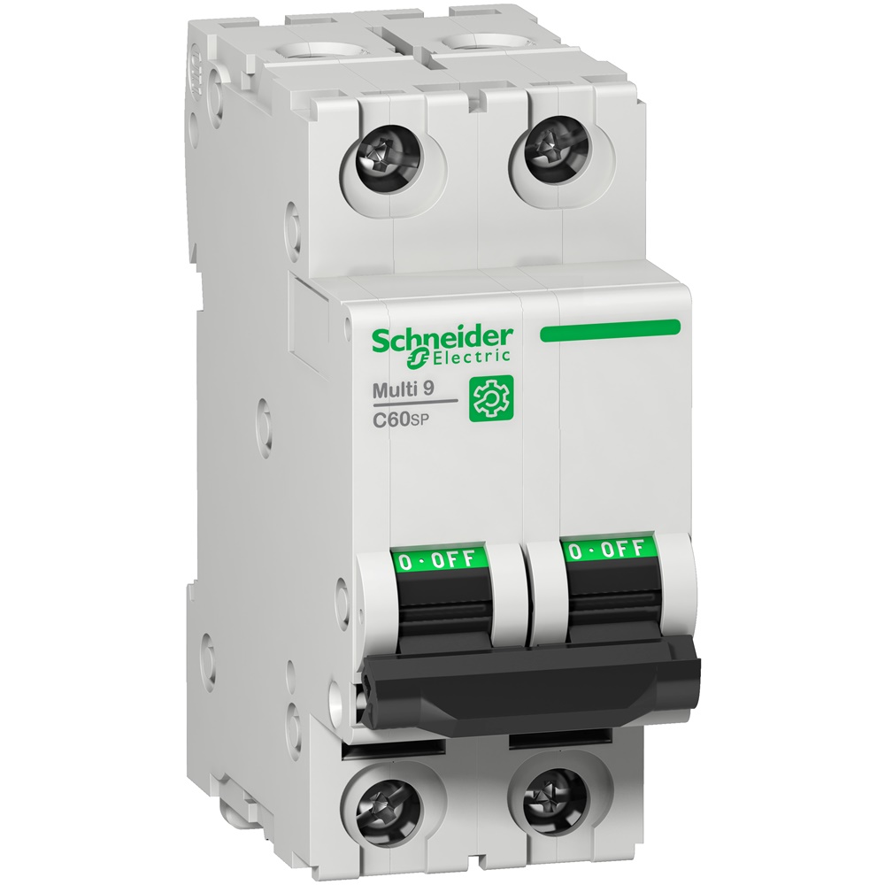 Interruttore magnetotermico Miniatura 2P 3A Curva D 10kA Protezione elettrica OEM guida DIN