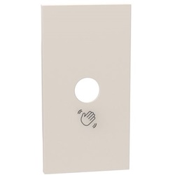 Cover touchless 2 moduli sabbia per comandi a sfioramento BTIKM70M2