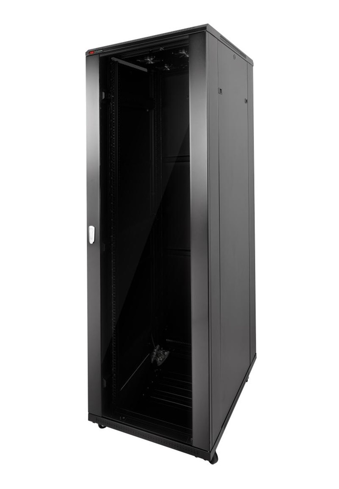 Armadio rack 42U 600x600mm portata 1000kg per apparecchiature elettriche e di rete