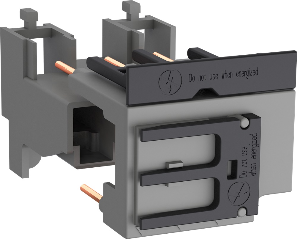 Kit connessione isolato 3 poli BEA16-4KF per contattori e motor starter manuali DOL