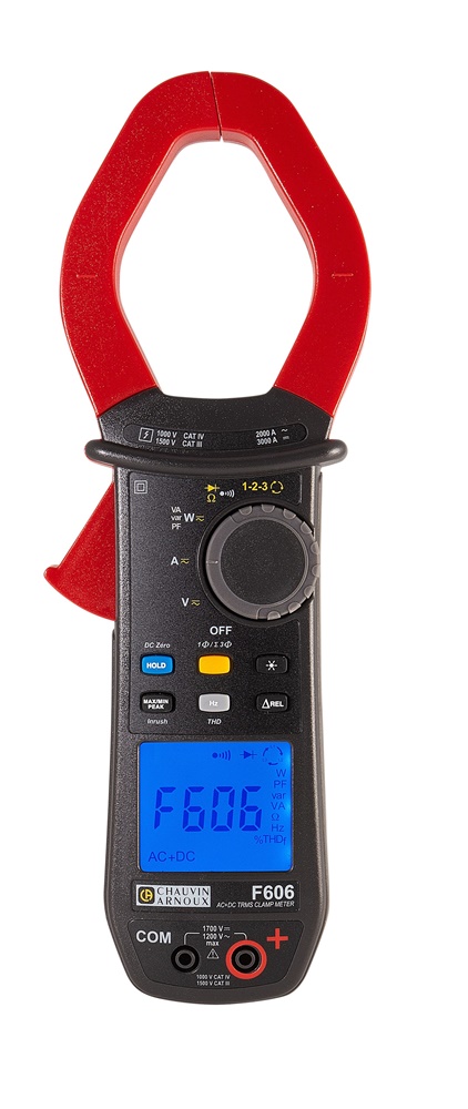 Multimetro a pinza Chauvin Arnoux F606 ACDC precisione professionale settore elettrico
