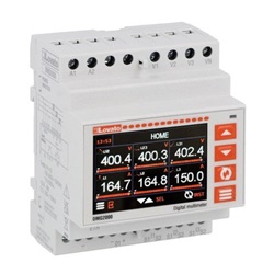 Multimetro modulare 4U display GLCD a colori con connettività Ethernet per uso professionale elettrico