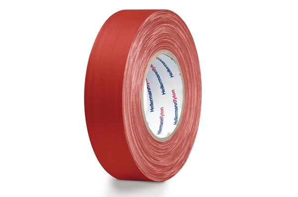 Nastro tessuto 50x50 cm resistente strappo rivestimento PE per legatura fissaggio identificazione eventi fiere