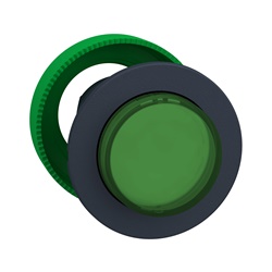 TESTA PULSANTE LUM. VERDE FILOPANNE