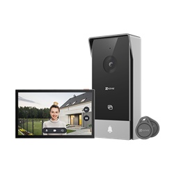 Videocitofono 2 fili Full HD sblocco porta/cancello da App design ultra-sottile per sicurezza domestica