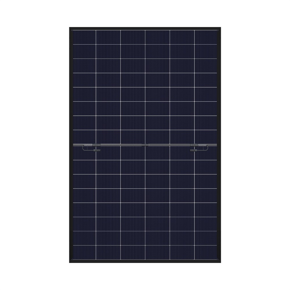 Modulo fotovoltaico 460 W, 96 celle, cornice nera, retro vetro, misure 1762 x 1134 x 30 mm, vetro-vetro, bifacciale, 36 pezzi per pallet.