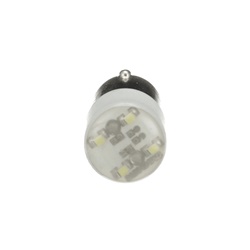 Lampadina LED BA9S 230V bianco modulare metallo per industria e edilizia