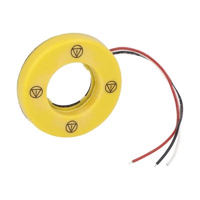 Disco luminoso 24V 60mm segnalazione visiva impianti elettrici industriali ISO13850