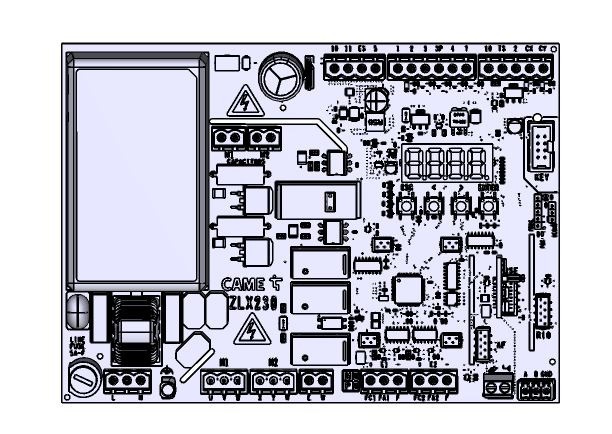SCHEDA ELETTRONICA ZLX230P